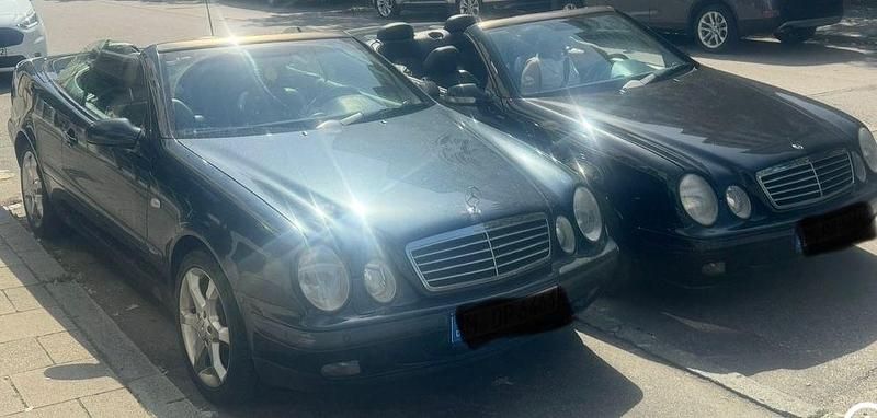Blau Gebraucht 1999 Mercedes CLK230 Cabrio | 3.700 € (Superpreis) - Bild 1/4