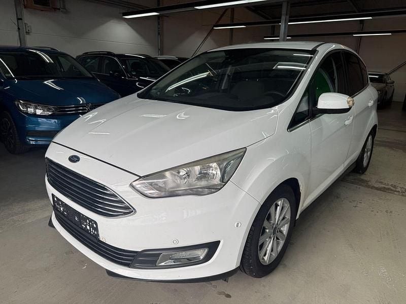 Gebraucht Ford C-MAX Titanium 150 PS (110 kW) 2015 Weiß Van / Kleinbus