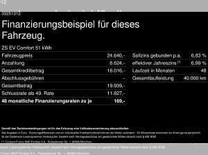 Neu MG ZS Luxury 197 PS (144 kW) 2025 Rot (diamond red) Limousine