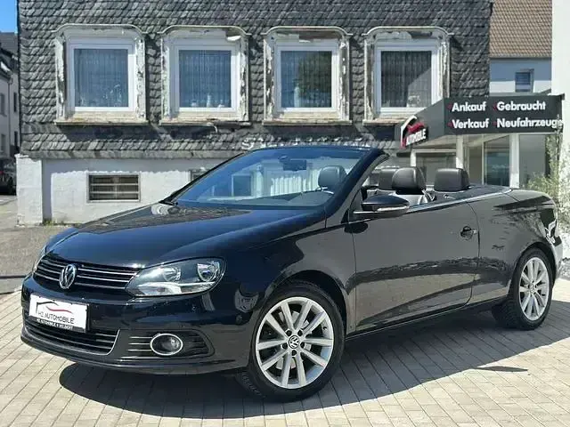 Gebraucht VW Eos Basis 160 PS (117 kW) 2012 Schwarz Cabrio