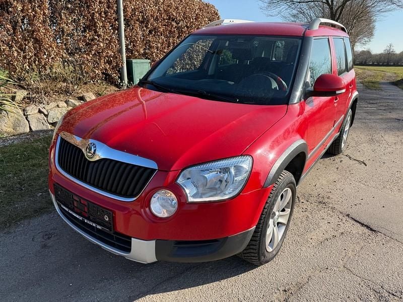 Gebraucht Skoda Yeti 105 PS (77 kW) 2010 Rot SUV