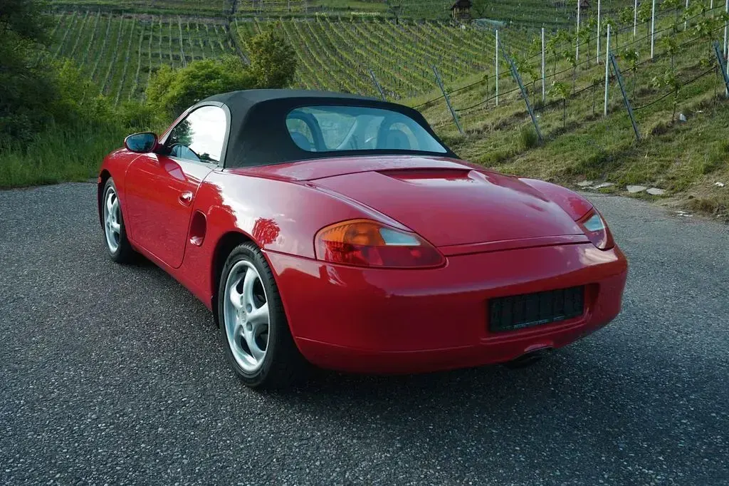 Gebraucht Porsche 986 Boxster 220 PS (161 kW) 2000 Rot Cabrio