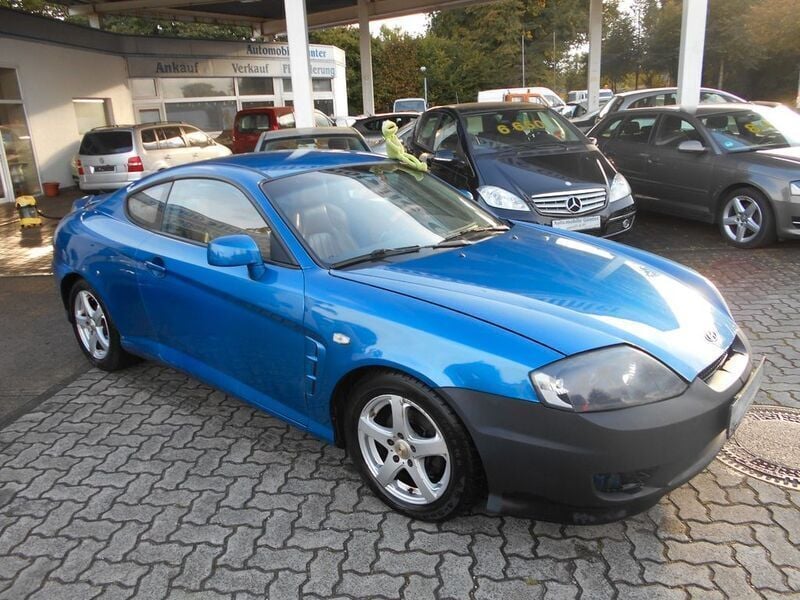 Blau Gebraucht 2005 Hyundai Coupé Coupé | 999 € (Superpreis) - Bild 1/4