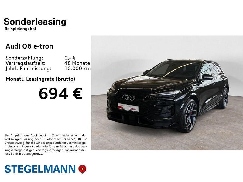 Gebraucht Audi Q6 e-tron Performance 225 kW (306 PS) 2025 Schwarz SUV