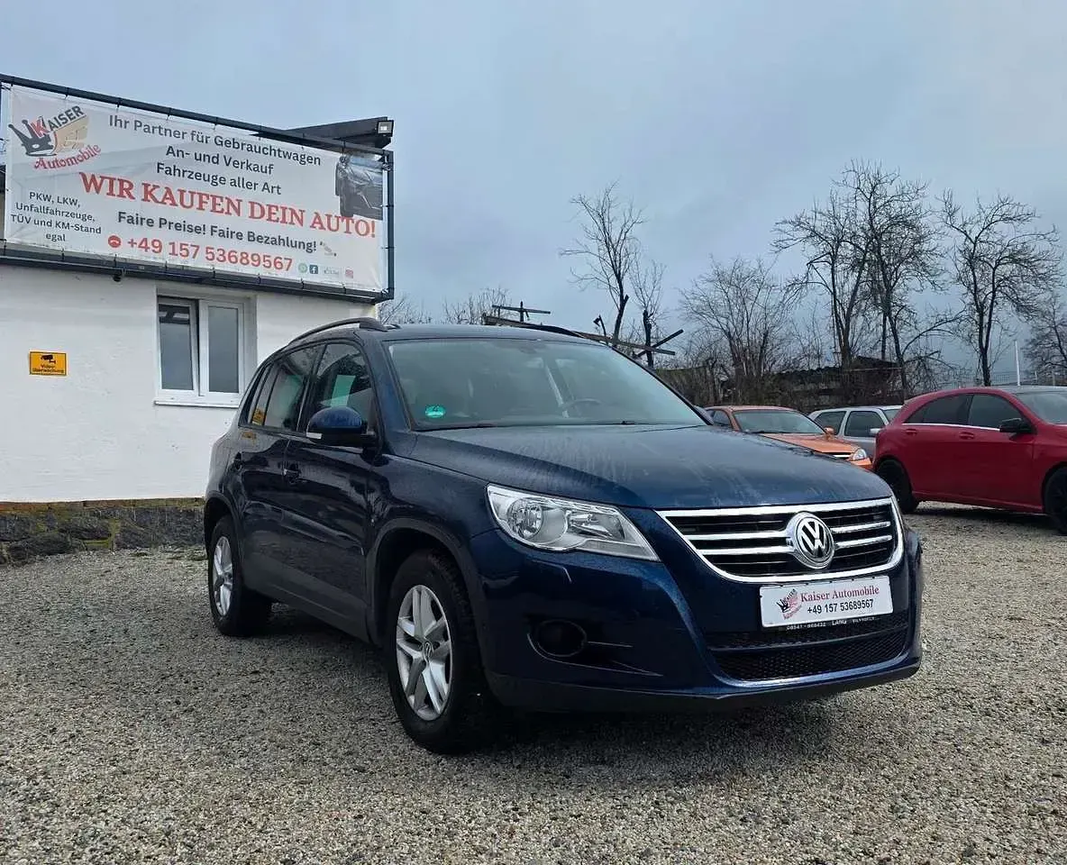 Gebraucht VW Tiguan Sportline 170 PS (125 kW) 2009 Blau SUV