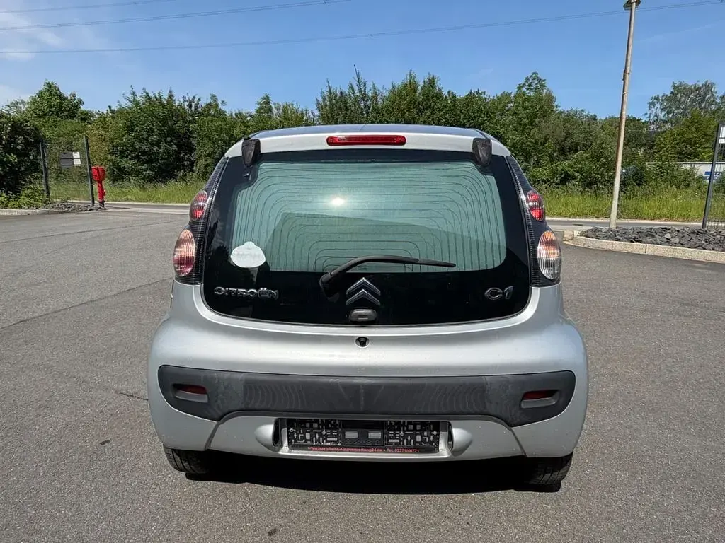 Gebraucht Citroën C1 Style 68 PS (50 kW) 2010 Grau Kleinwagen