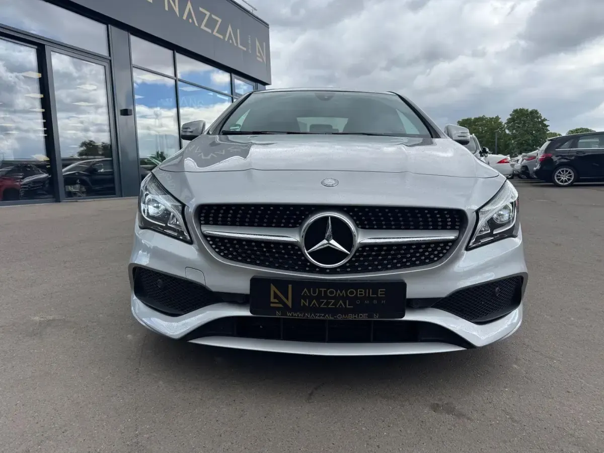 Gebraucht Mercedes CLA200 AMG line 136 PS (100 kW) 2017 Silber Coupé
