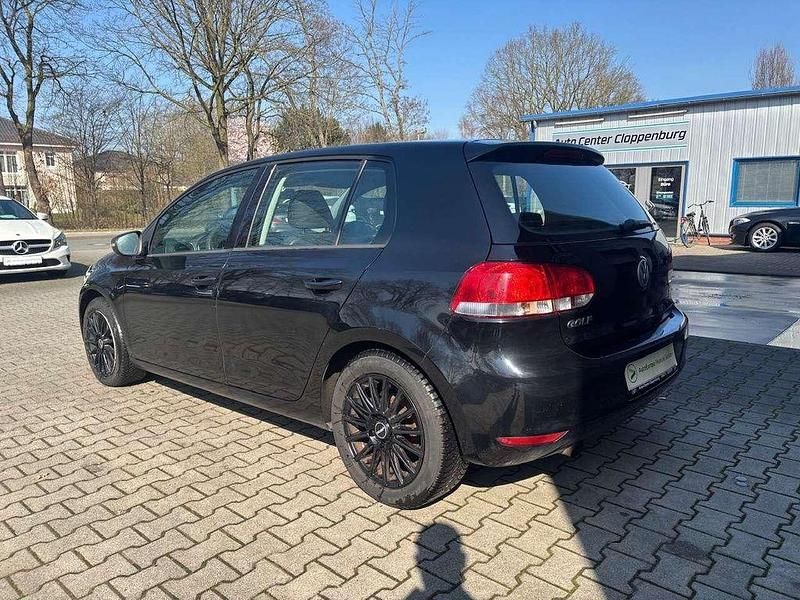 Gebraucht VW Golf VI Trendline 105 PS (77 kW) 2009 Schwarz Kleinwagen