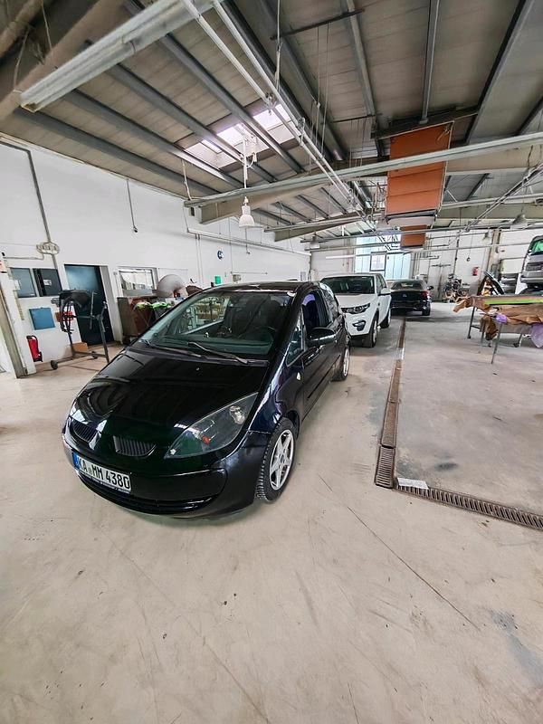 Gebraucht Mitsubishi Colt 95 PS (69 kW) 2007 Schwarz Kleinwagen