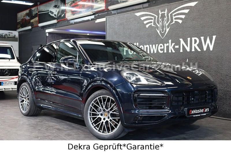 Blau Gebraucht 2023 Porsche Cayenne Platinum Edition SUV | 75.999 € (Teuer) - Bild 1/4