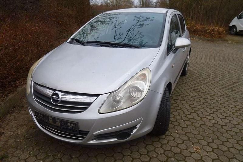 Silber Gebraucht 2008 Opel Corsa Basis Limousine | 490 € (Superpreis) - Bild 1/4