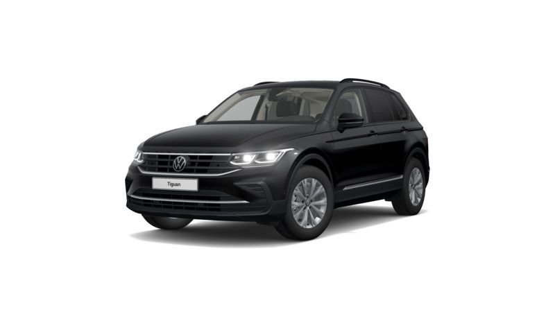 Deep black perleffekt (metallic) Gebraucht 2023 VW Tiguan Life SUV | 31.950 € (Etwas zu teuer) - Bild 1/4