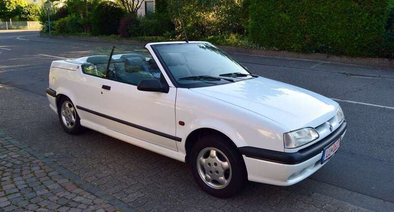Weiß Gebraucht 1993 Renault 19 Cabrio | 7.950 € - Bild 1/4