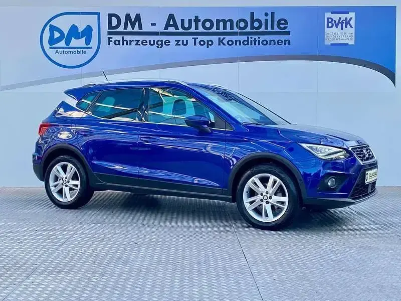 Gebraucht Seat Arona FR 110 PS (80 kW) 2021 "mystery" blau SUV