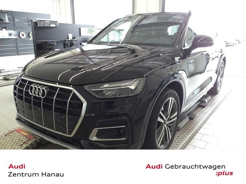 Mythosschwarz metallic Gebraucht 2021 Audi Q5 Advanced Plus SUV | 32.989 € (Superpreis) - Bild 1/3