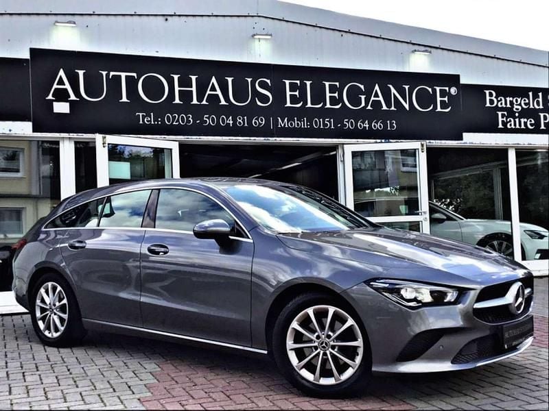 Mountaingrau Gebraucht 2020 Mercedes CLA200 Progressive Kombi | 19.990 € (Superpreis) - Bild 1/4