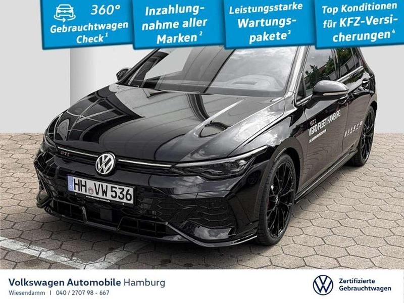 Grenadillschwarz metallic Gebraucht 2025 VW Golf VIII GTI Clubsport Limousine | 58.980 € - Bild 1/3