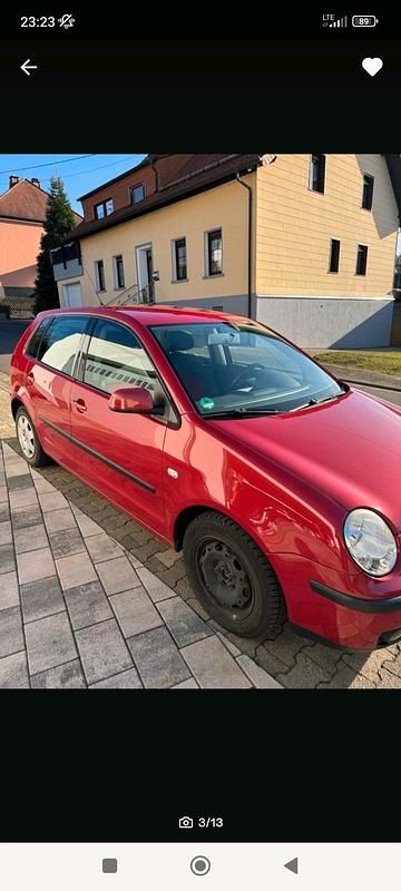 Gebraucht VW Polo 2002 Rot Kleinwagen