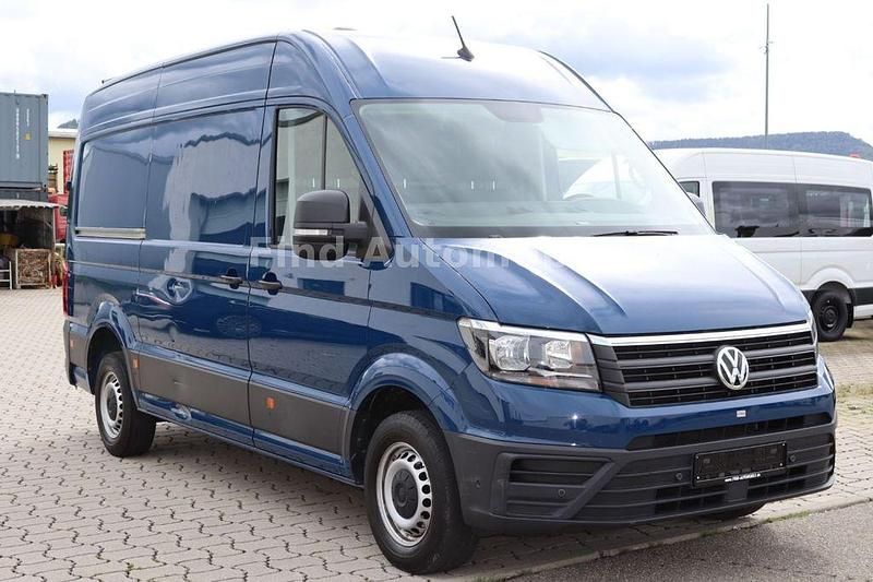 Blau Gebraucht 2021 VW Crafter Van | 23.741 € (Guter Preis) - Bild 1/4
