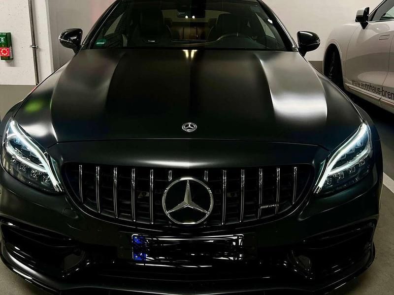 Schwarz Gebraucht 2021 Mercedes C63S AMG AMG Coupé | 65.000 € (Superpreis) - Bild 1/4