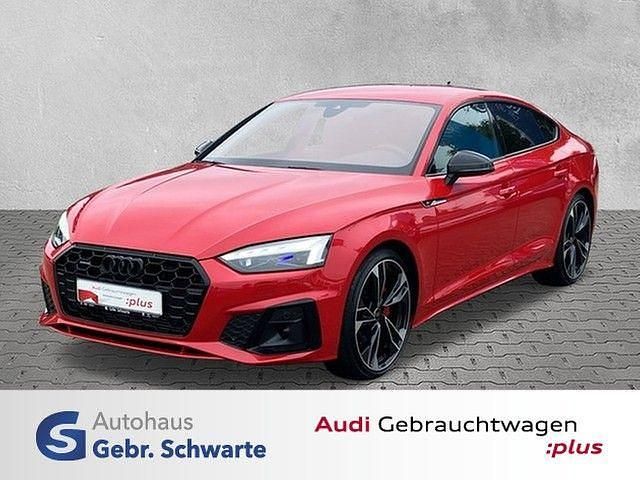 Rot Gebraucht 2023 Audi A5 Sportback S-Line Kleinwagen | 43.950 € (Teuer) - Bild 1/4