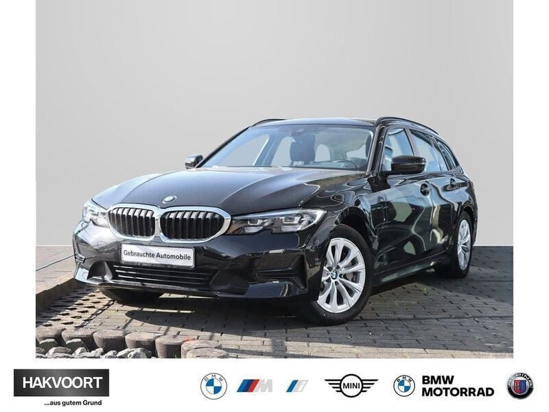 Black sapphire Gebraucht 2021 BMW 330e Advantage Kombi | 28.890 € (Fairer Preis) - Bild 1/4