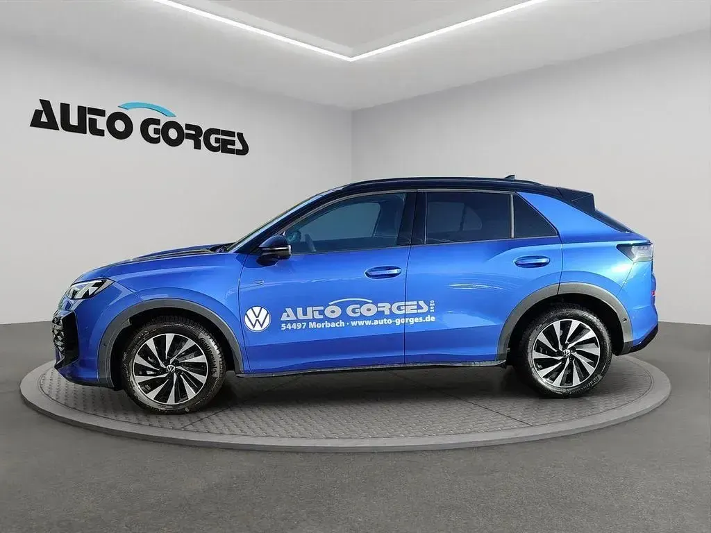 Gebraucht VW T-Roc Style 150 PS (110 kW) 2025 Celestial blue metallic schwar SUV