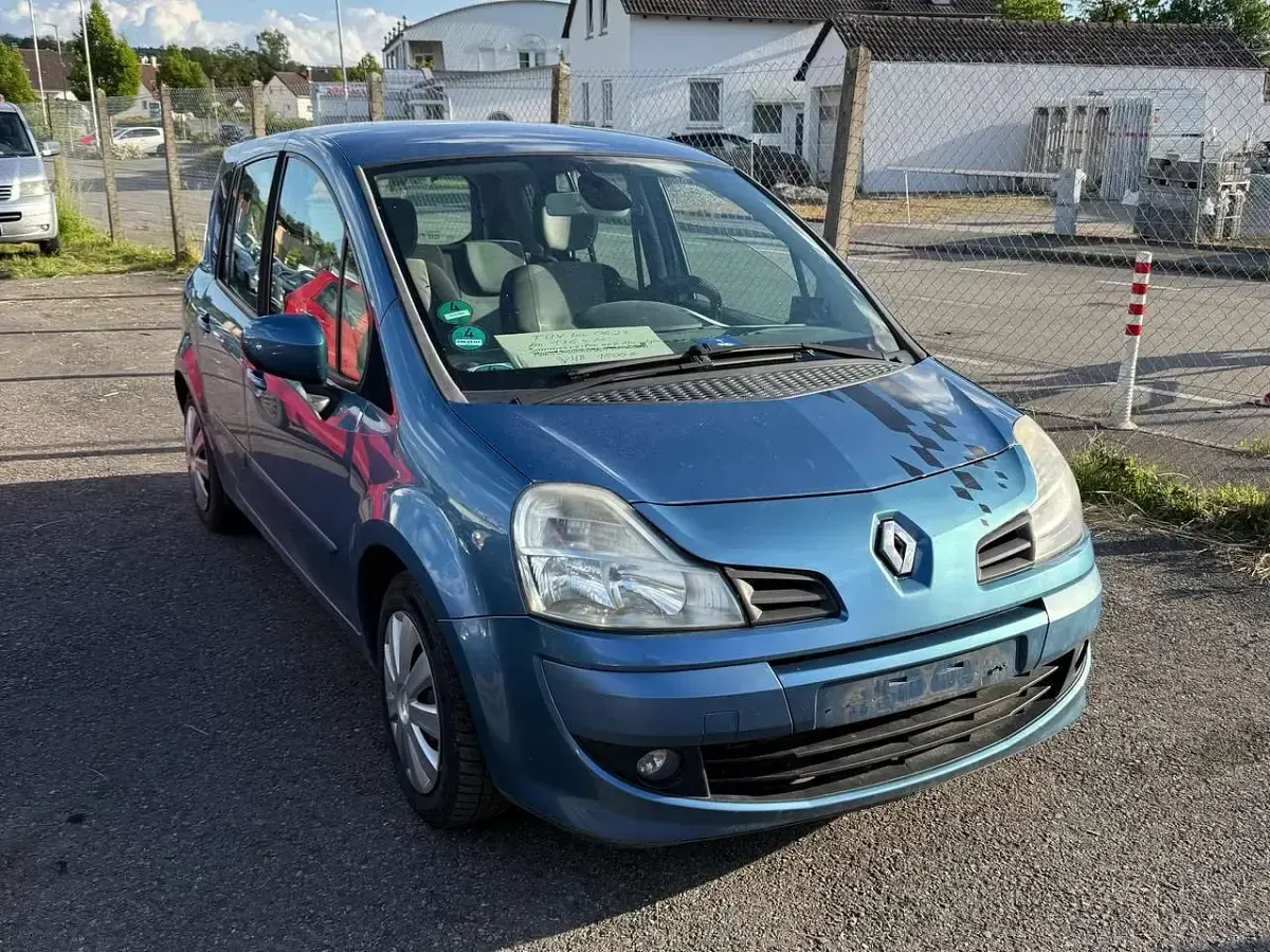 Gebraucht Renault Grand Modus Dynamique 101 PS (74 kW) 2008 Blau "etoile" Van / Kleinbus