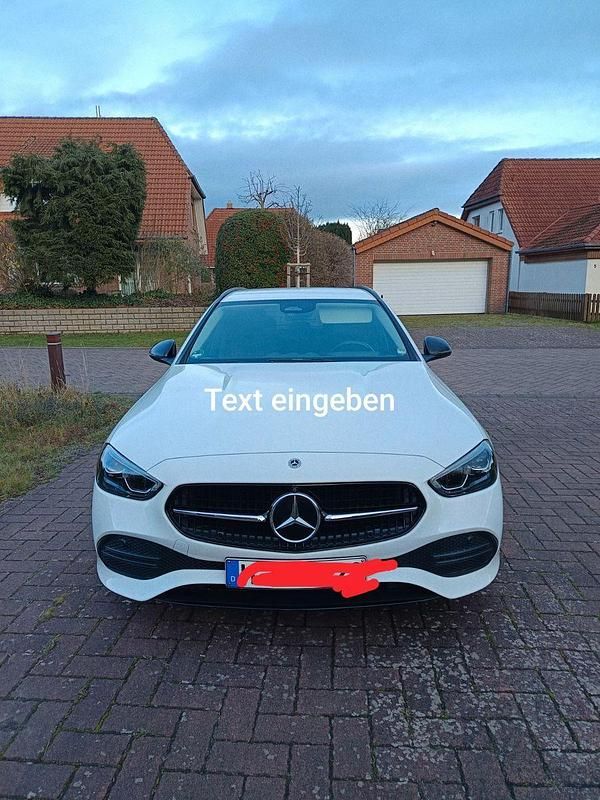 Weiß Gebraucht 2023 Mercedes C180 Kombi | 30.900 € (Guter Preis) - Bild 1/4