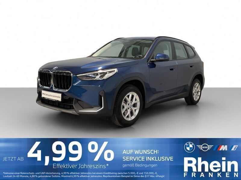 Phytonicblau metallic Gebraucht 2023 BMW X1 SUV | 33.640 € (Superpreis) - Bild 1/4