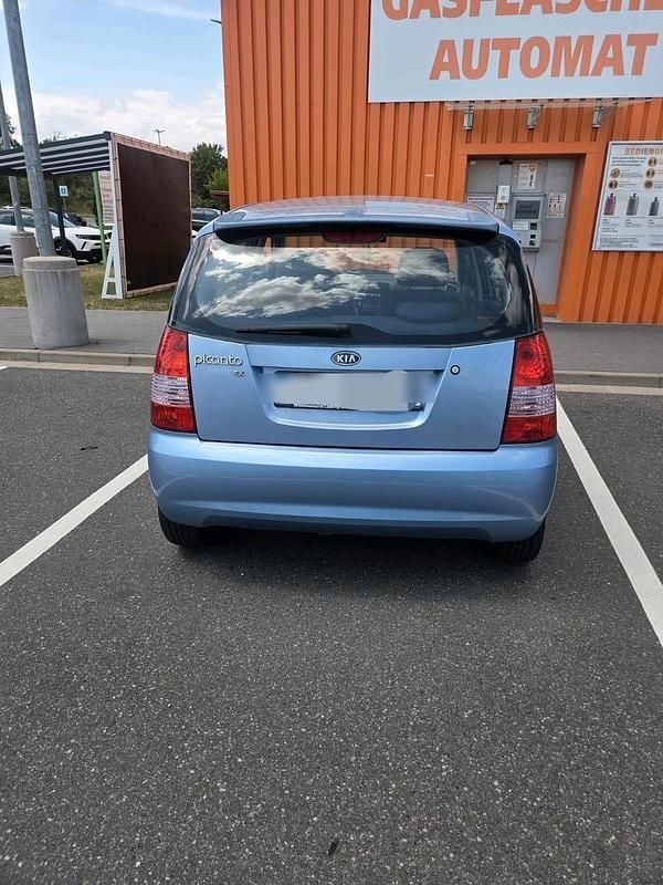 Blau Gebraucht 2008 Kia Picanto Kleinwagen | 950 € (Guter Preis) - Bild 1/4