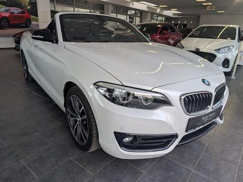 Gebraucht BMW 220 Shadowline 184 PS (135 kW) 2018 Weiss Cabrio