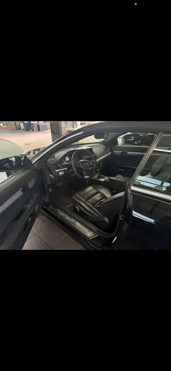 Brugt Mercedes E250 204 HK (150 kW) 2010 Sort Cabriolet
