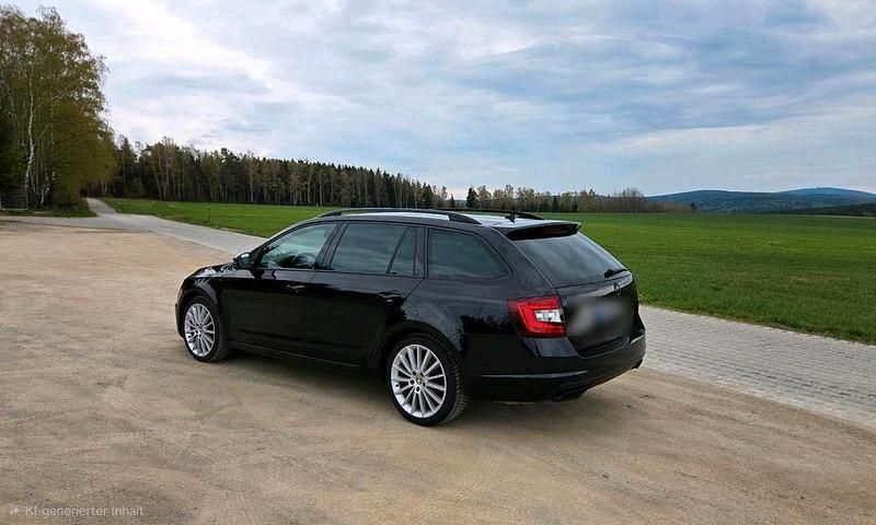Gebraucht Skoda Octavia RS 184 PS (135 kW) 2020 Schwarz Kombi