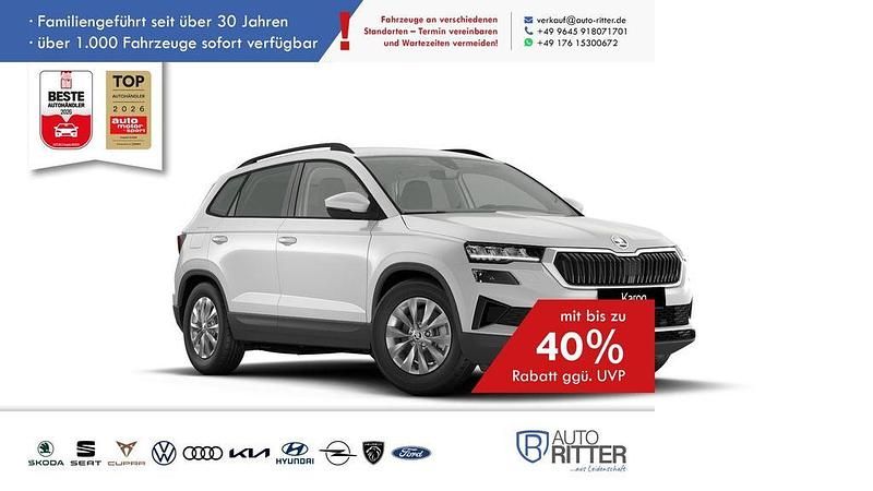 Neu Skoda Karoq Selection 150 PS (110 kW) 2025 Weiß SUV