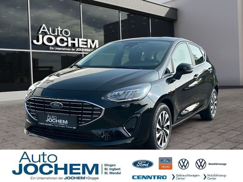 Schwarz Gebraucht 2023 Ford Fiesta Titanium Kleinwagen | 19.900 € (Fairer Preis) - Bild 1/4