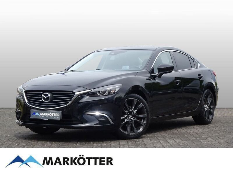 Schwarz Gebraucht 2017 Mazda 6 Sports-Line Limousine | 18.890 € (Fairer Preis) - Bild 1/4