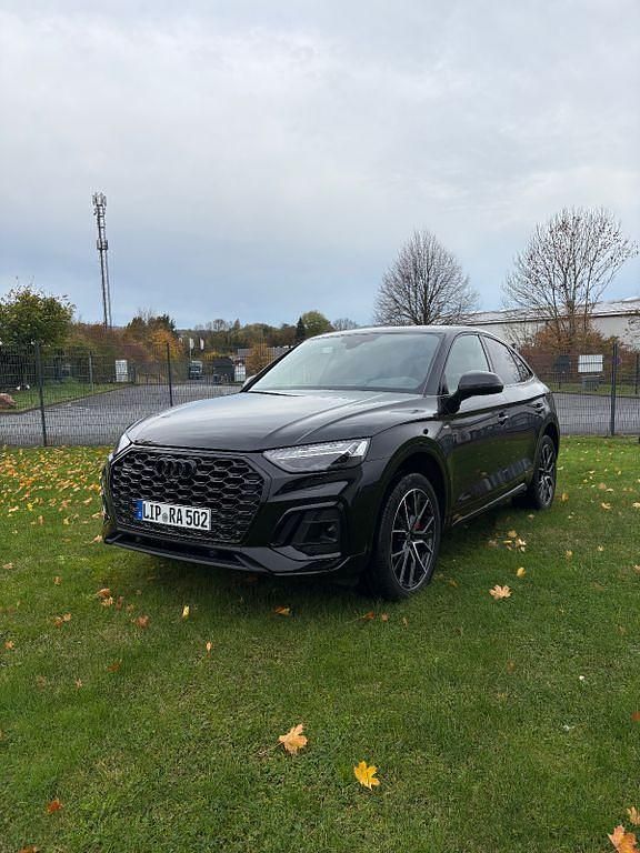 Schwarz Gebraucht 2023 Audi Q5 S-Line SUV | 54.500 € (Teuer) - Bild 1/4
