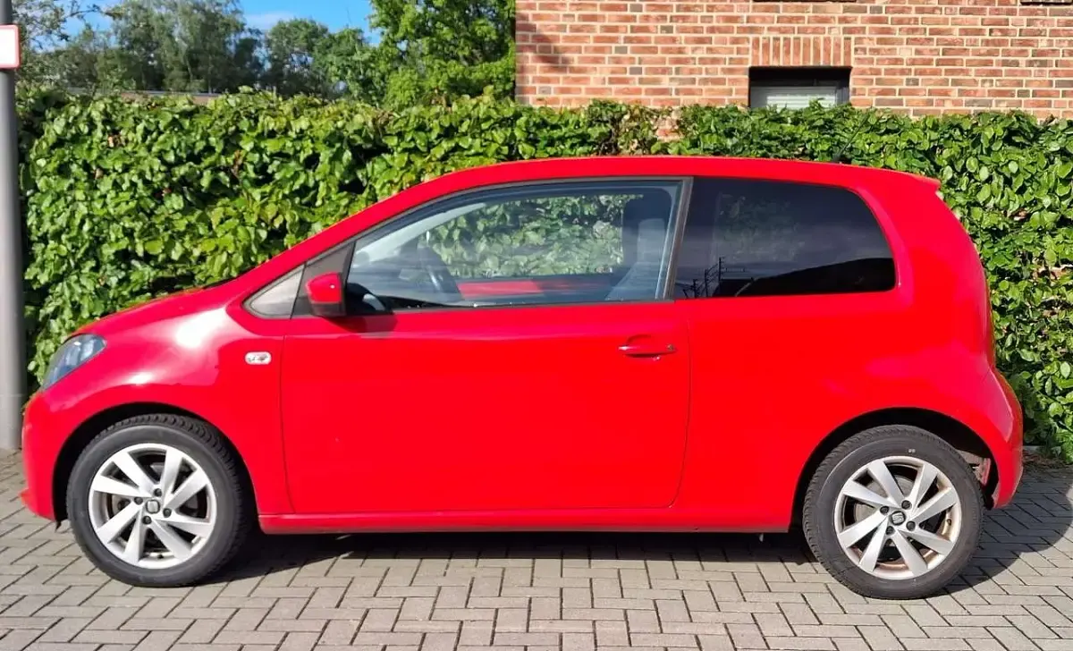 Gebraucht Seat Mii Style 68 PS (50 kW) 2014 Rot Kleinwagen