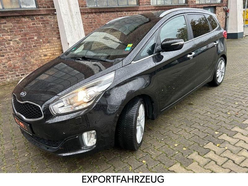 Schwarz Gebraucht 2013 Kia Carens Spirit Van / Kleinbus | 5.400 € (Etwas zu teuer) - Bild 1/4