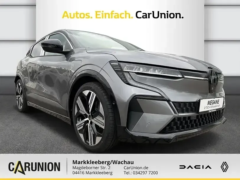 Używany Renault Megane E-Tech Iconic 160 kW (218 KM) 2024 Szary Sedan/Limuzyna