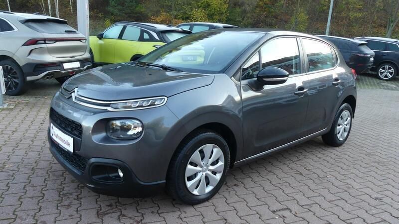 Grau Gebraucht 2018 Citroën C3 Kleinwagen | 7.490 € (Guter Preis) - Bild 1/4