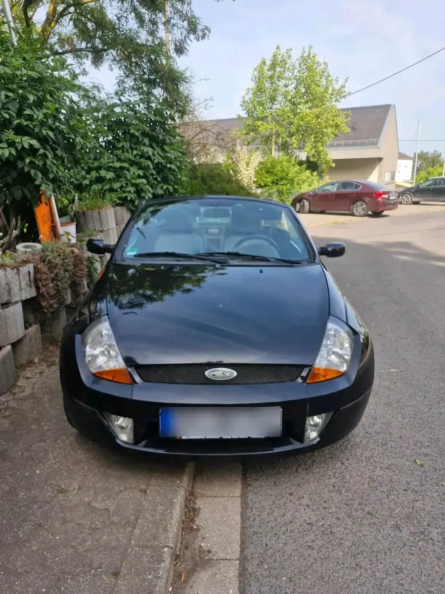 Gebraucht Ford StreetKa 95 PS (69 kW) 2003 Schwarz Cabrio