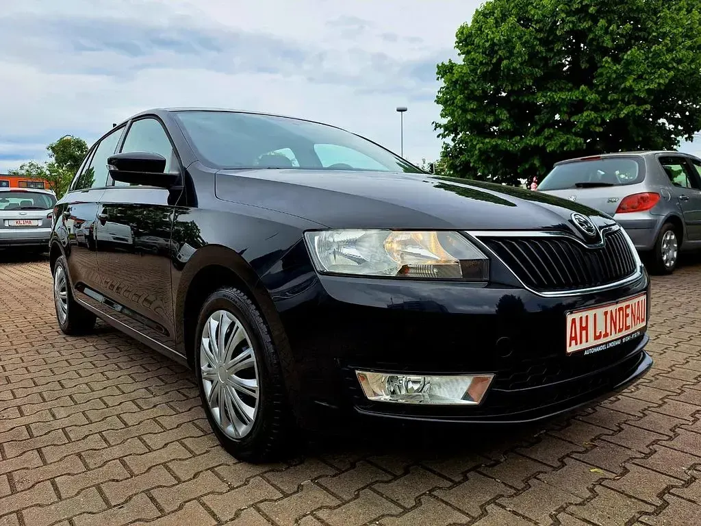 Gebraucht Skoda Rapid 90 PS (66 kW) 2016 Schwarz Kleinwagen