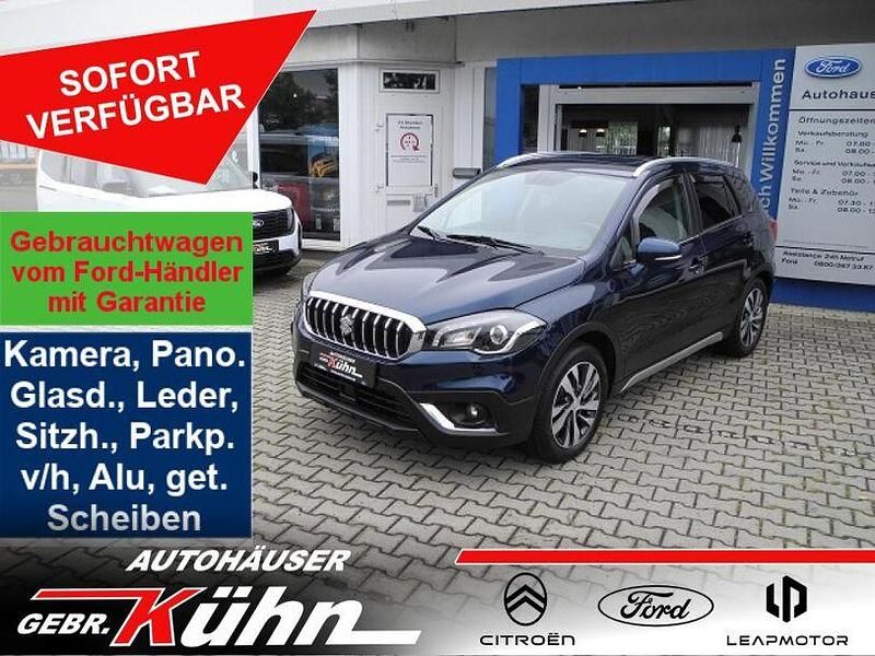 Sphere blue pearl metallic Gebraucht 2017 Suzuki SX4 S-Cross Comfort+ SUV | 16.290 € (Fairer Preis) - Bild 1/3