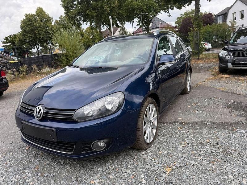 Blau Gebraucht 2012 VW Golf VI Highline Kombi | 3.900 € (Guter Preis) - Bild 1/4