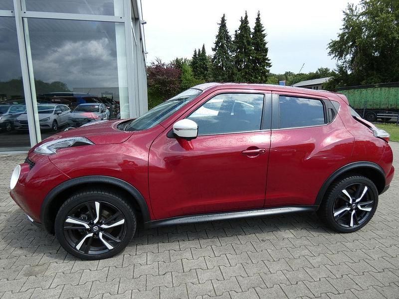 Rot Gebraucht 2016 Nissan Juke N-Connecta SUV | 8.999 € (Superpreis) - Bild 1/4