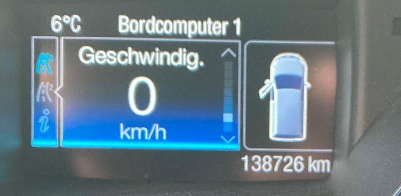 Gebraucht Ford Tourneo Connect Ambiente 101 PS (74 kW) 2016 Grau Van / Kleinbus