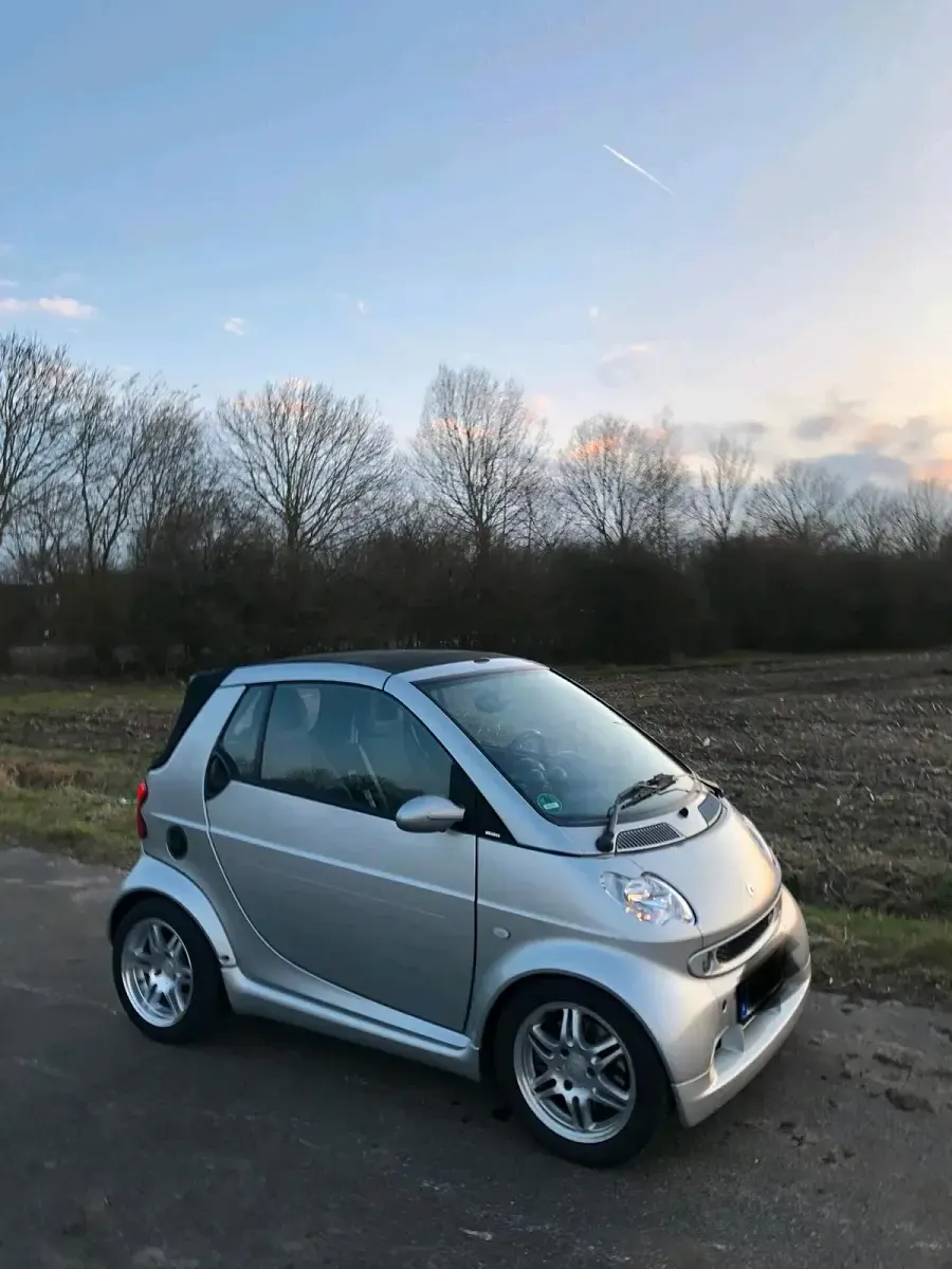 Gebraucht Smart ForTwo Cabrio Brabus 75 PS (55 kW) 2005 Silber Cabrio