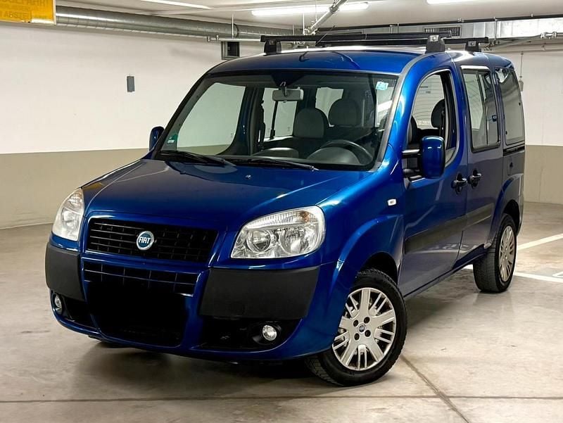Gebraucht Fiat Doblò 77 PS (56 kW) 2008 Blau Van / Kleinbus